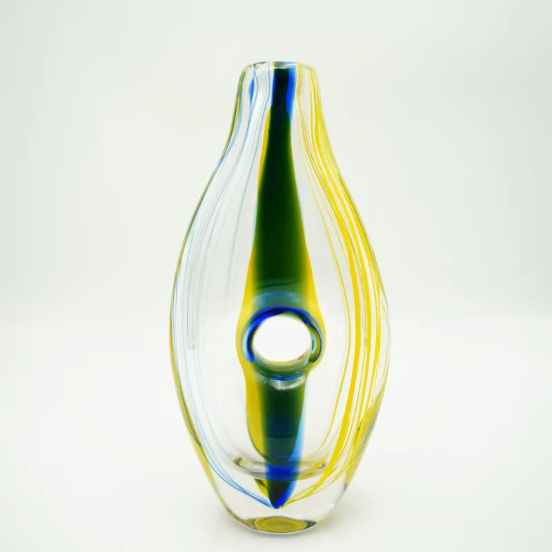 Vasen|Ostern^Cristalica Vase Murano-Stil Mailin Höhe ca. 36cm Handarbeit