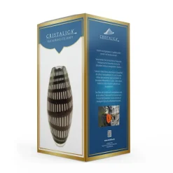 Vasen|Ostern^Cristalica Vase Murano-Stil Sandy Höhe ca. 29,5cm Handarbeit