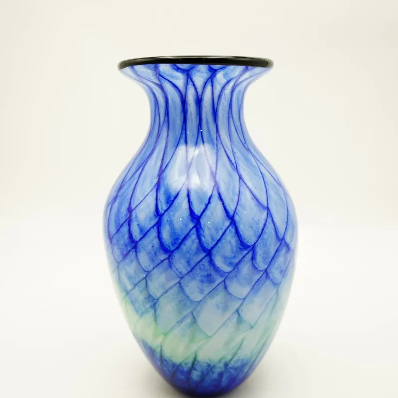 Vasen|Ostern^Cristalica Vase Murano-Stil Vera Höhe ca. 31cm Handarbeit