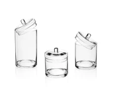 Küchenzubehör^Cristalica Kingdom Vorratsdose Tucana Höhe ca. 31cm mit Deckel Klarglas