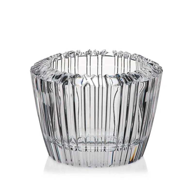 Frauen|Kerzenhalter^German Crystal Votiv Atlas Stripe (10,5cm)
