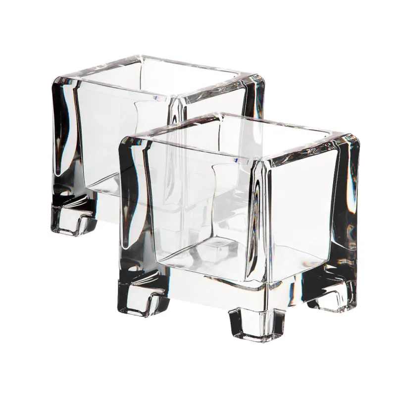 Kerzenhalter^Cristalica Votiv Lucio 2er-Set (8cm)