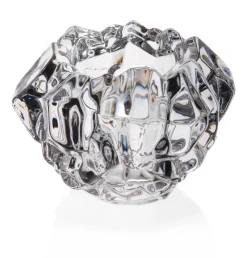 Weihnachten|Weihnachten^Cristalica Votivkerzenhalter Eisbrocken Heaven 8cm Bleikristall