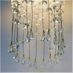 Leuchter & Lampen^Beleuchtung Wandleuchter Emilia Erleuchtung, Gold/Transparent, aus Glas