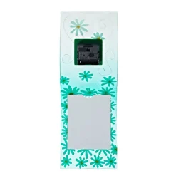 Uhren|Bilderrahmen^Cristalica Wanduhr Bilderrahmen Kamille 