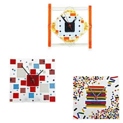 Valentienstag|Uhren^Cristalica Wanduhr Quadro 