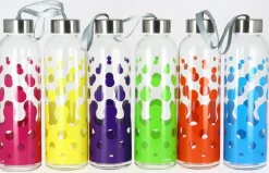 Valentienstag|Kinder^Glaswaren sonstige Wasserflasche Trinkflasche To Go Glas 500 ml