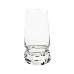 Saft- & Wassergläser^Fan Unikate Wasserglas Basic Diamonds 370ml, Transparent, aus Bleikristall