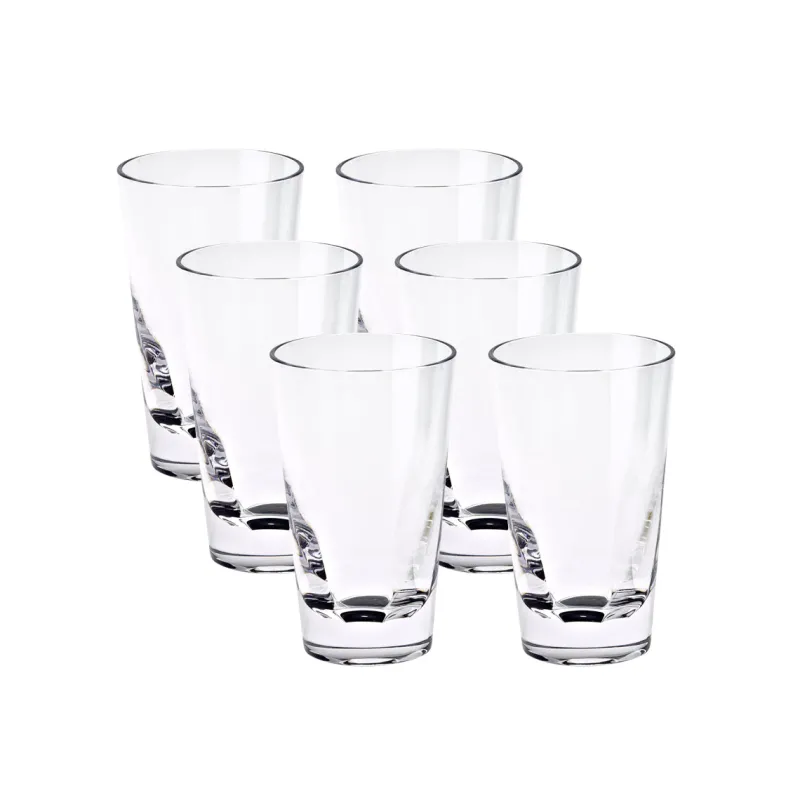 Gläserset^Cristalica Wasserglas 6er Set 220ml