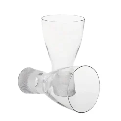 Saft- & Wassergläser^Fan Unikate Wasserglas Fine and Divine 400ml, Transparent, aus Bleikristall