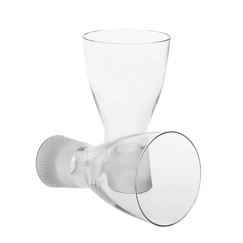 Saft- & Wassergläser^Fan Unikate Wasserglas Fine and Divine 400ml, Transparent, aus Bleikristall