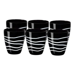 Gläserset^Cristalica Wasserglas Koralle 6er-Set 320ml