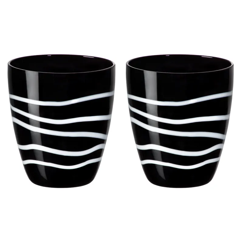 Gläserset^Cristalica Wasserglas Koralle 2er-Set 320ml