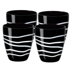 Gläserset^Cristalica Wasserglas Koralle 4er-Set 320ml