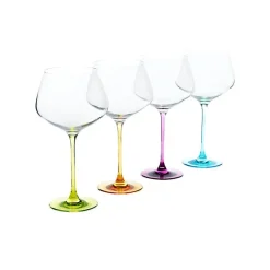 Weingläser|Cocktailgläser^Cristalica Weinglas Charisma Colour 775ml blau