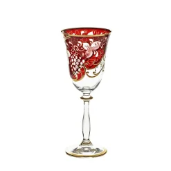 Weingläser|Farbige Gläser^Cristalica Kingdom Weinglas Golden Grape (250ml)