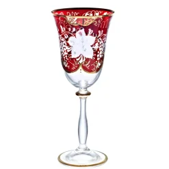 Weingläser|Farbige Gläser^Cristalica Kingdom Weinglas Golden Grape (150ml)