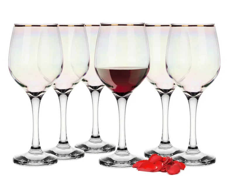 Hochzeit|Hochzeit^Cristalica Weinglas Golden Pearl 300ml