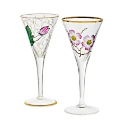 Weingläser^Art Glass Weinglas "Lucky Daisy" (150ml)