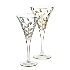 Weingläser^Art Glass Weinglas mit Goldkranz "Edelrausch" (150ml)