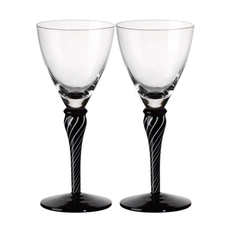 Gläserset^Cristalica Weinglas "Night´n Day" 2er Set (175ml)