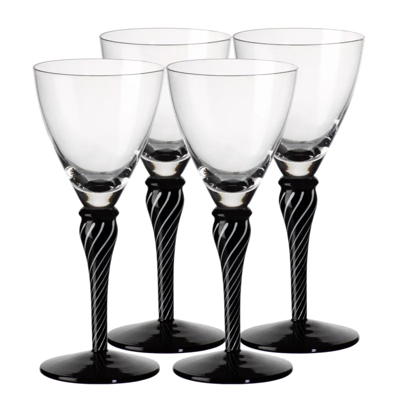 Gläserset^Cristalica Weinglas "Night´n Day" 4er Set (175ml)