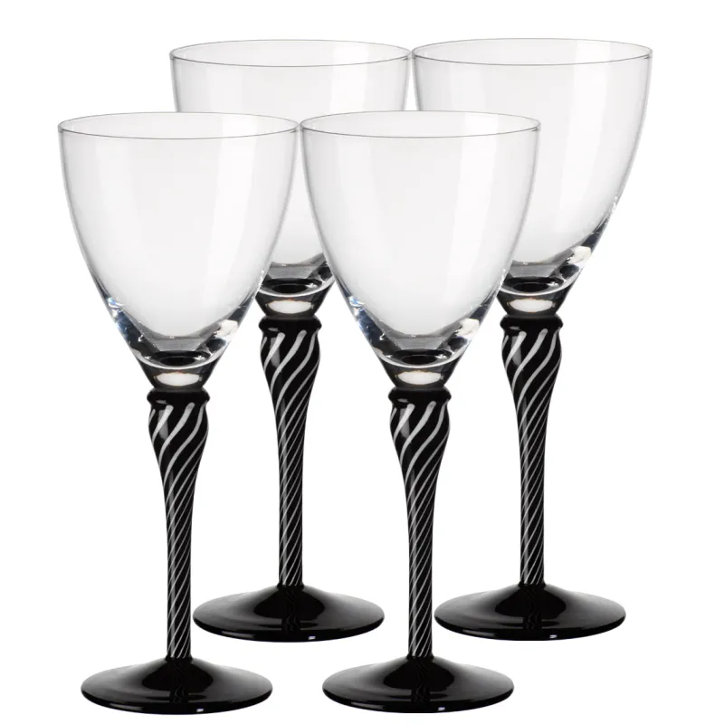 Gläserset^Cristalica Weinglas "Night´n Day" 4er Set (320ml)