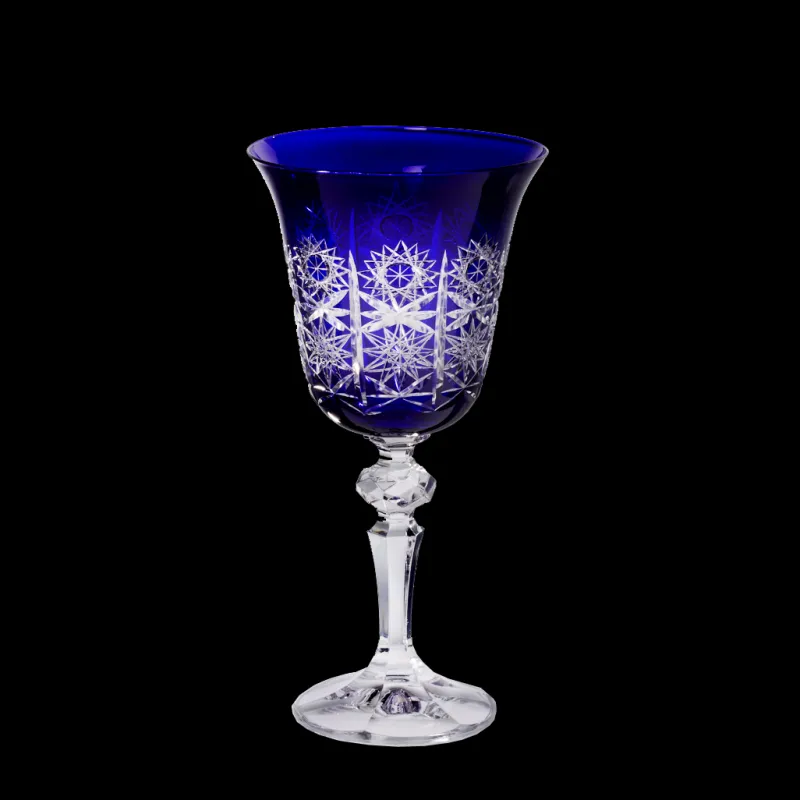 Farbige Gläser|Weingläser^Cristalica Weinglas Schleuderstern Laura 170ml