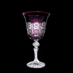 Farbige Gläser|Weingläser^Cristalica Weinglas Schleuderstern Laura 170ml