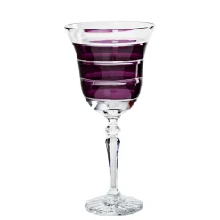 Jubiläum|Weingläser^Cristalica Kingdom Weinglas Weinkelch Handgeschliffen Kristall Glas 240 ml