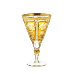 Weingläser|Farbige Gläser^Cristalica Kingdom Weinglas "Yellow Queen" (200ml)