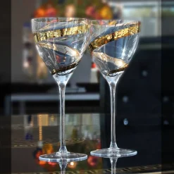 Weingläser^Art Glass Weinkelch Set (24cm)