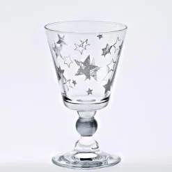 Weihnachten|Weihnachten^Cristalica Kingdom Weißweinglas Stars Okt Nadia (120ml)