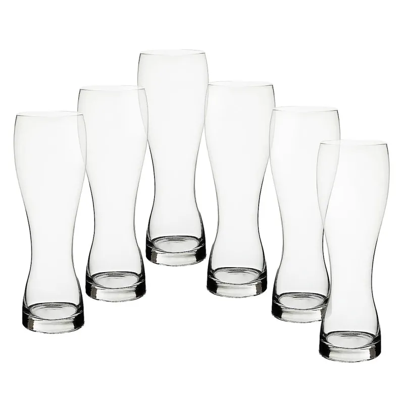 Geburtstag|Gläserset^Cristalica Weizenbierglas 600ml 6er-Set