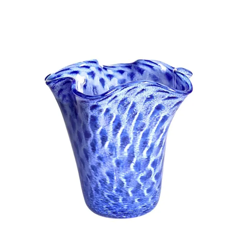 Vasen^Art Glass Wellenvase "Pavel" (23cm)