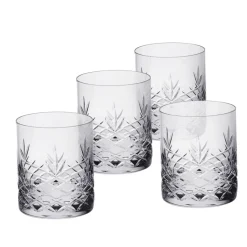 Männer|Gläserset^Cristalica Whishkyglas Ladera 4er-Set mit Geschenkbox