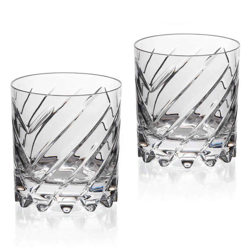 Männer|Jubiläum^Cristalica Whiskybecher German Roulette Frankfurt 2er-Set