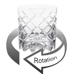 Männer|Jubiläum^Cristalica Whiskybecher German Roulette Frankfurt 2er-Set