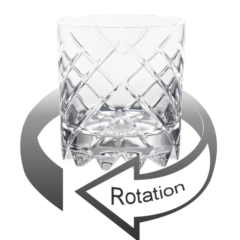 Männer|Jubiläum^Cristalica Whiskybecher German Roulette Frankfurt 2er-Set