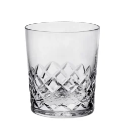 Whiskygläser^Cristalica Whiskybecher Karo 280 ml Trinkglas Saftglas Bleikristallglas klar