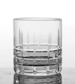 Whiskygläser^Cristalica Whiskybecher Karree 280 ml Trinkglas Saftglas Bleikristallglas klar