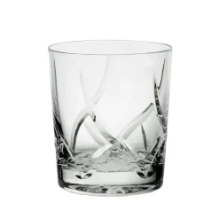 Whiskygläser^Cristalica Whiskybecher Line 280 ml Trinkglas Saftglas Bleikristallglas klar
