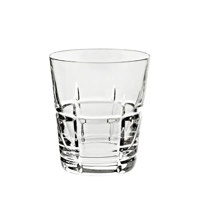 Saft- & Wassergläser^Cristalica Whiskybecher Square 250ml, Transparent, aus Bleikristall