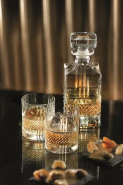 Männer|Whiskygläser^Cristalica Whiskybecher Trinkglas Becher Brillante 4er Set 340ml