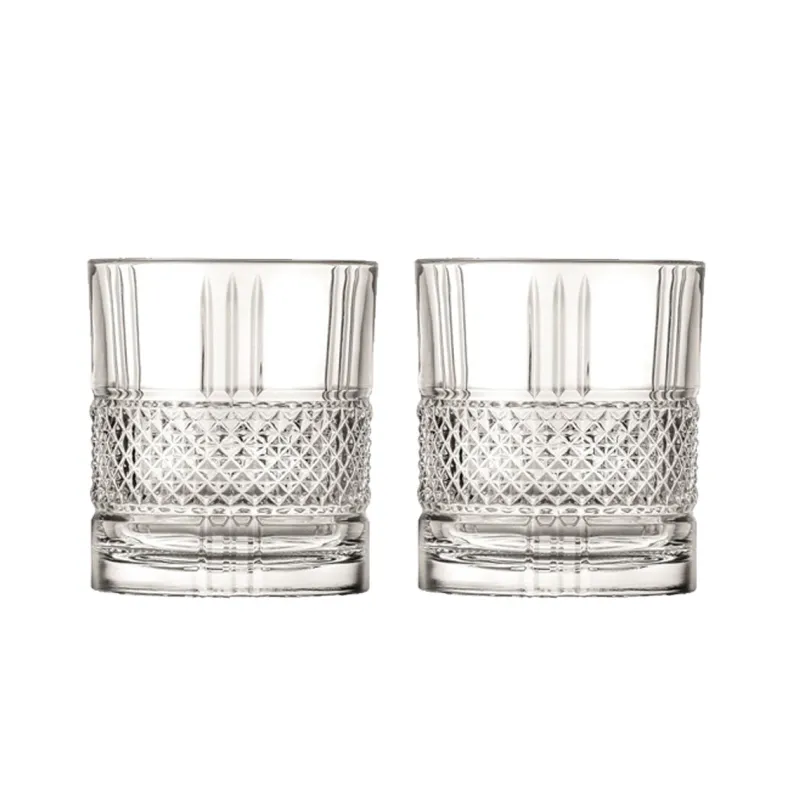 Männer|Whiskygläser^Cristalica Whiskybecher Trinkglas Becher Brillante 2er Set 340ml