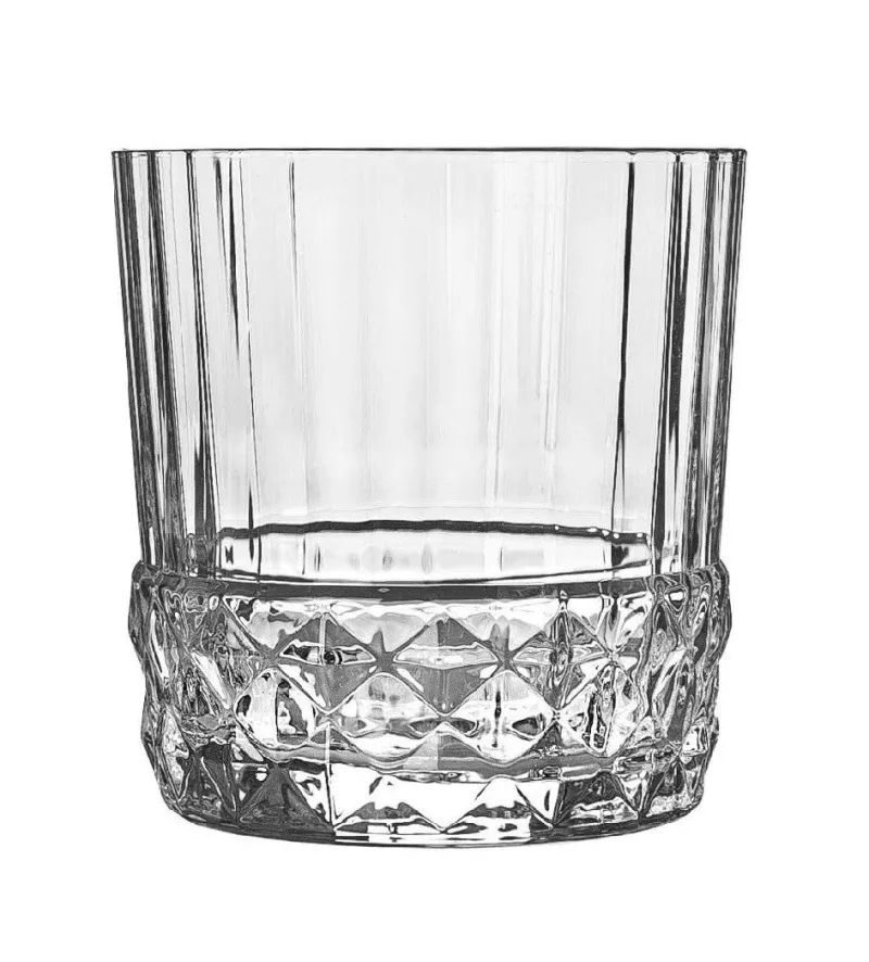 Whiskygläser^Cristalica Whiskyglas Americas ´20s 380ml Becher Trinkglas Retro Vintage Kristallglas