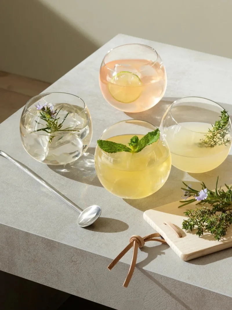 Schalen & Schüsseln|Dessertschalen^Cristalica Whiskyglas Rocker 350ml 4er Set