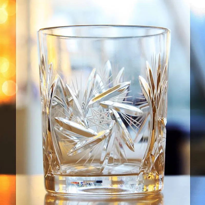 Männer|Gläserset^Cristalica Whiskyglas Schleuderstern 2er-Set 280ml