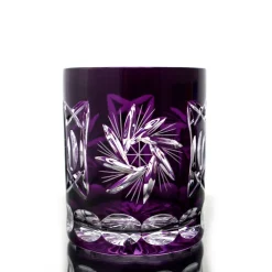 Whiskygläser|Farbige Gläser^Cristalica Kingdom Whiskyglas Schleuderstern (280ml)