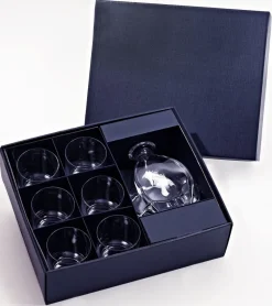 Gläser Mit Karaffe^Cristalica Kingdom Whiskyset Laguna 7-tlg.